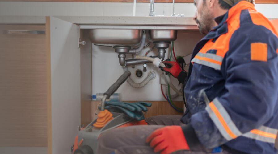 Professional slab leak plumber services in Spalding, MI